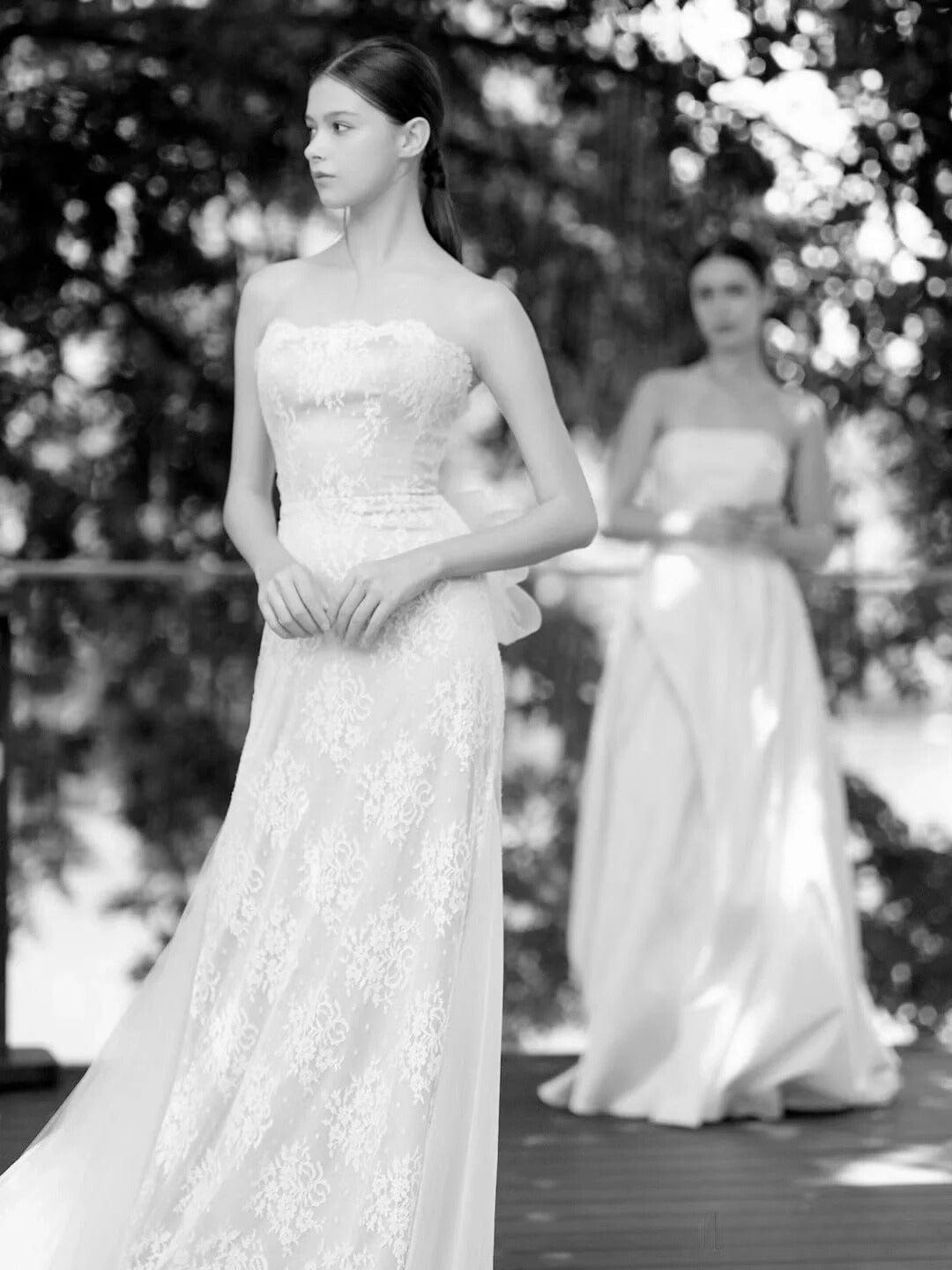 Affordable Custom Sheath Slim A-line Lace Wedding Dress